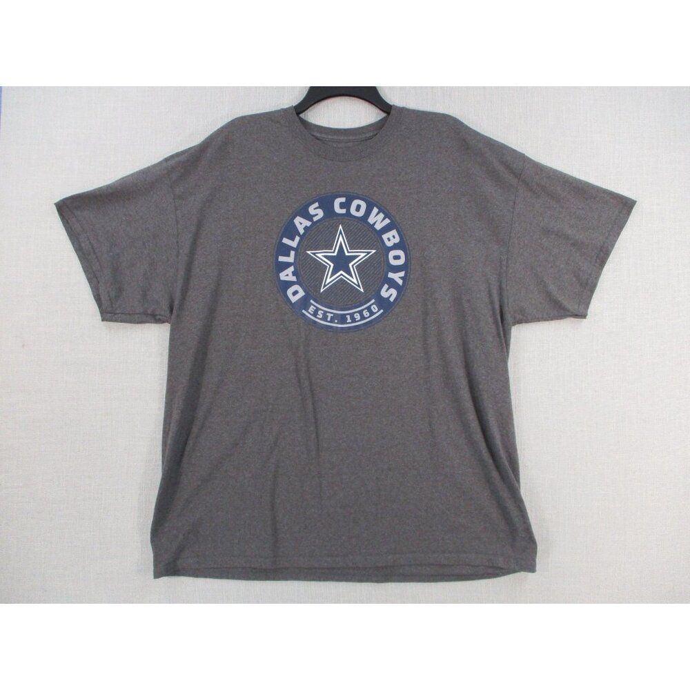 Dallas Cowboys NFL Team Apparel‎ T-Shirt Gray XL